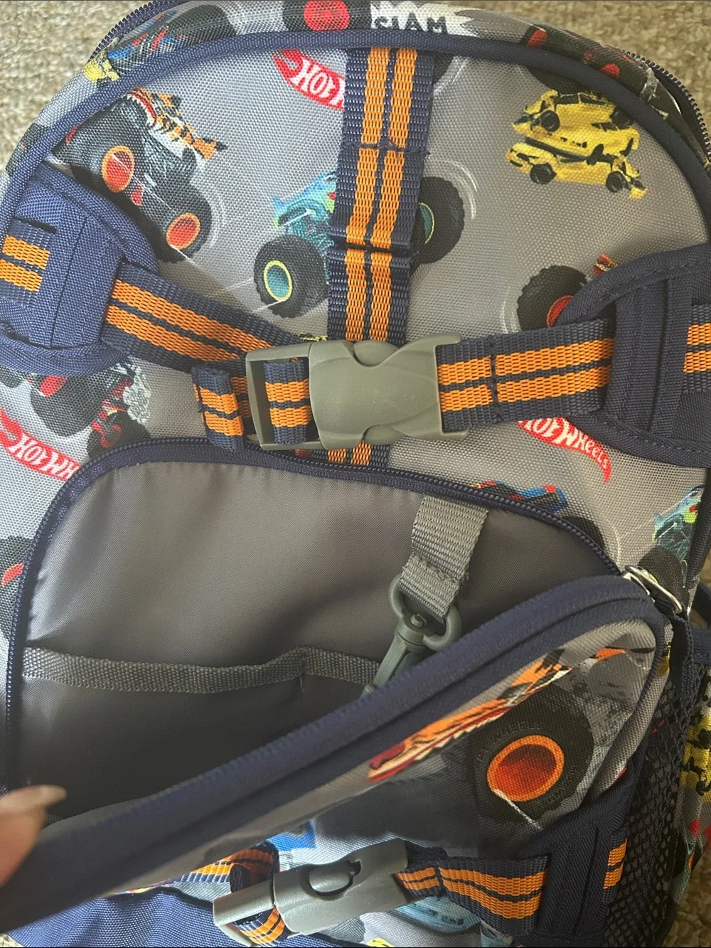Hot wheels backpack
